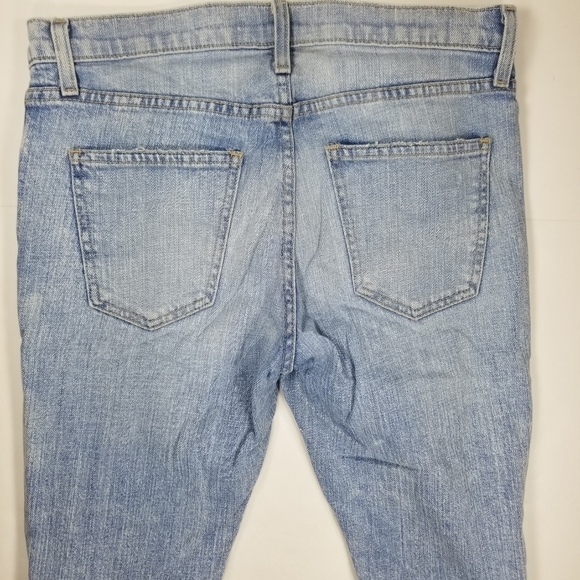 Current elliot Jeans Sz 26 The Fling Destroy Slim Straight Light Wash - Picture 8 of 8